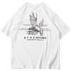 T-shirt colombe blanc