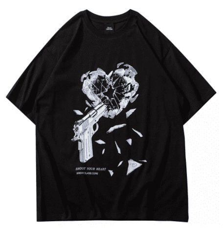 T-shirt shoot your heart