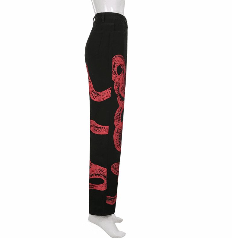 Snake pants - Streetwear Japanese