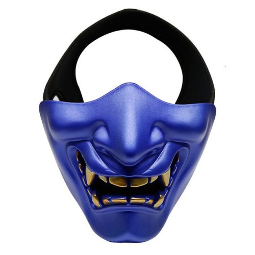 Masque samourai bleu