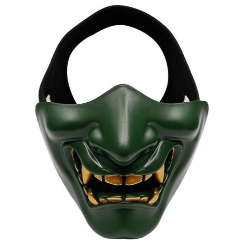 Masque samourai vert