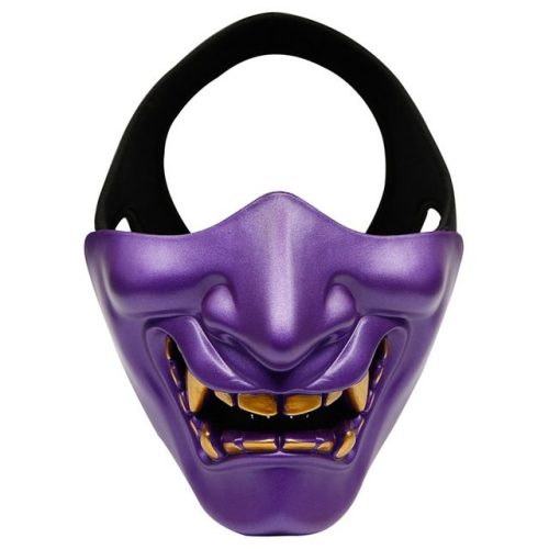 Masque samourai violet